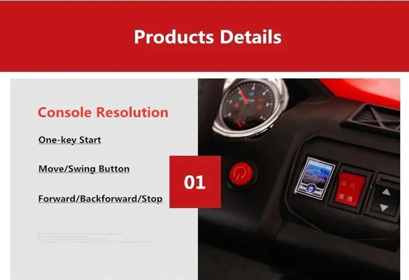 2020 Latest 12V Baby / Children Electric Four Wheel Toy Car Large Car for Children