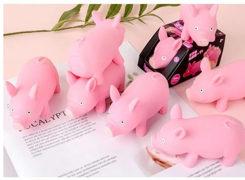 2021 New Hot Selling Stress Relief Squeeze Sensory Toy Squishy Pig