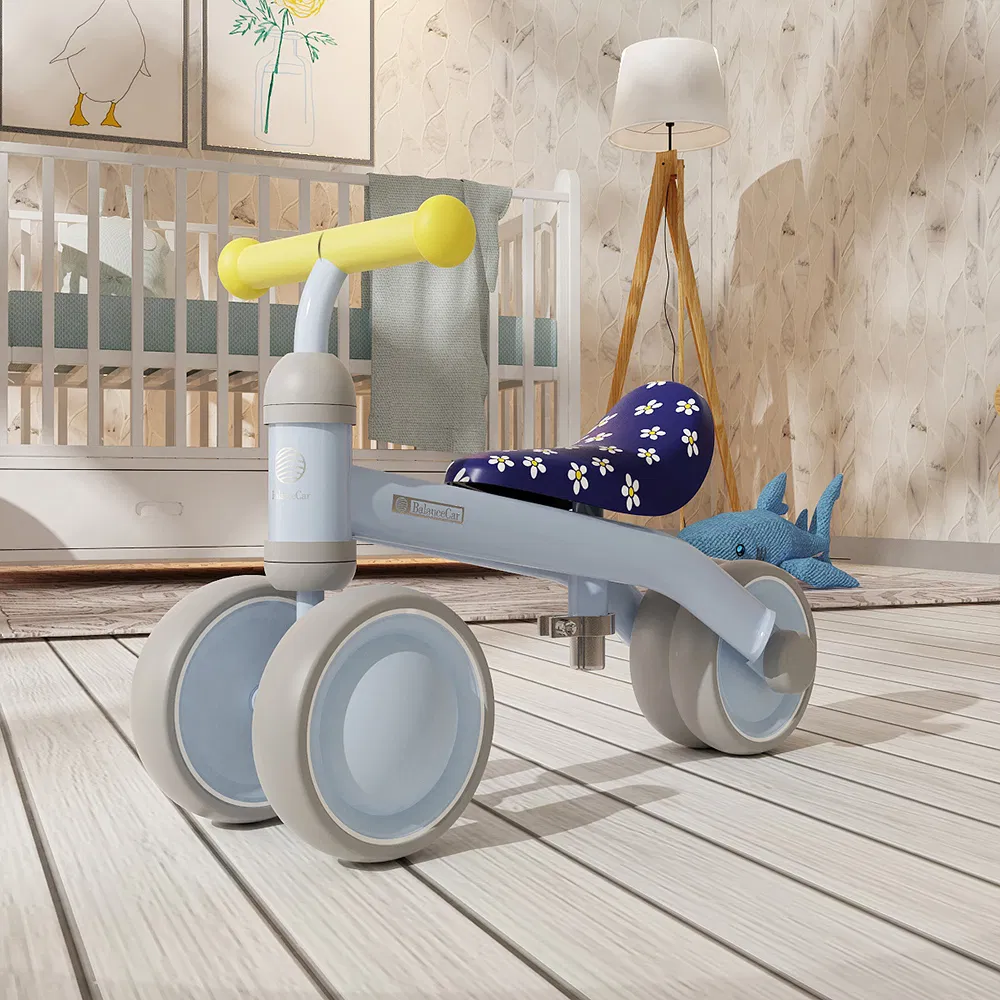 3 in 1 4 Wheels 2021 New Model Harness Tricycle with Wheel Push Balance Toddler Baby Walker