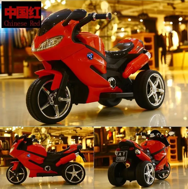 3 Wheels Electric Motorcycle Bicycle for 1-5 Year Old Kids