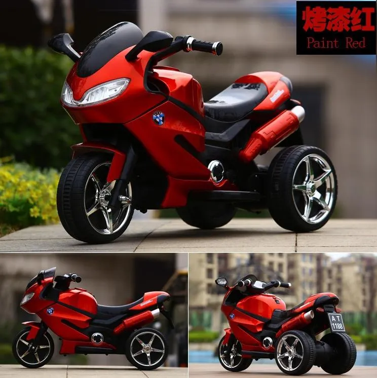 3 Wheels Electric Motorcycle Bicycle for 1-5 Year Old Kids