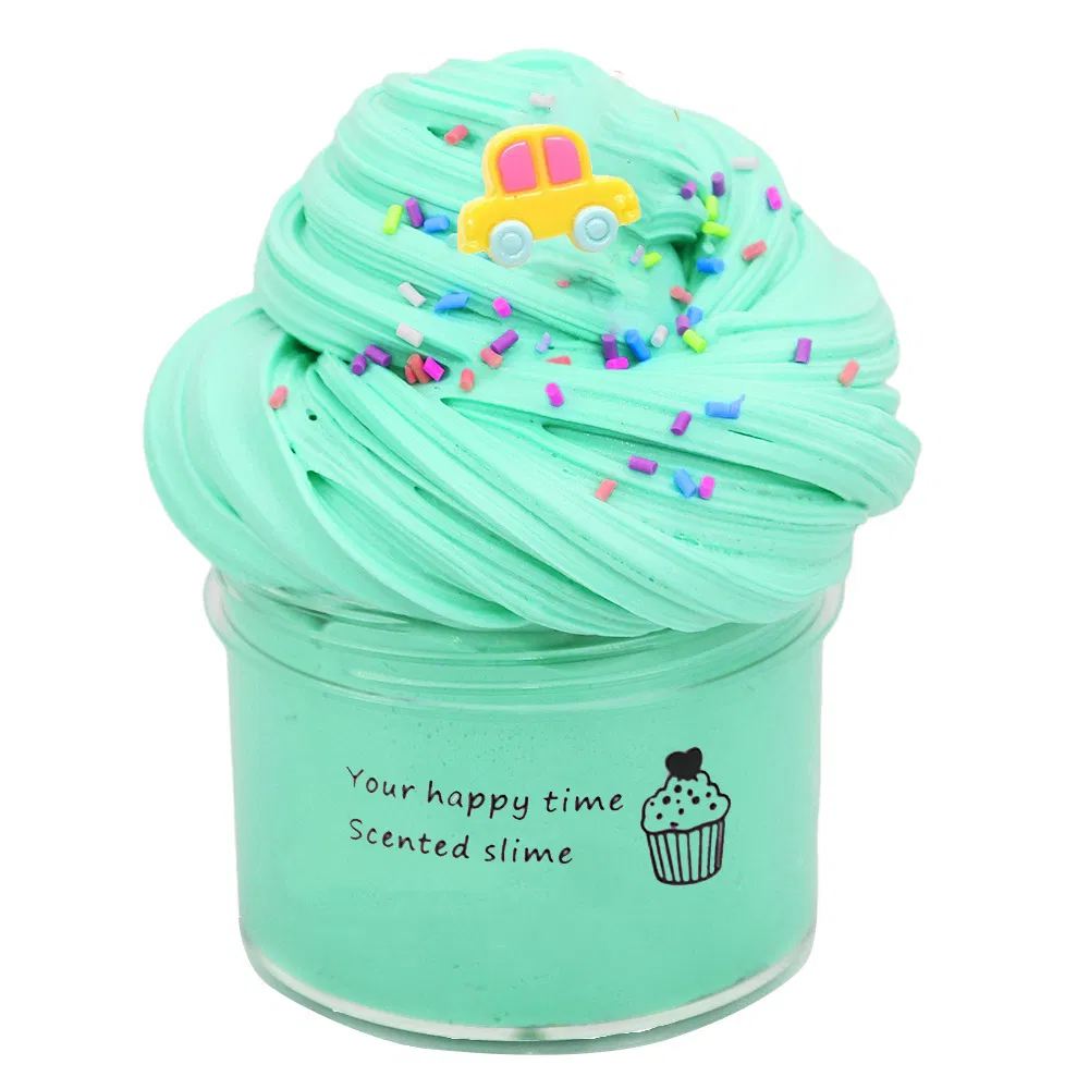 30PCS Butter Slime Kit Mini Scented Slime Charms Suppulies