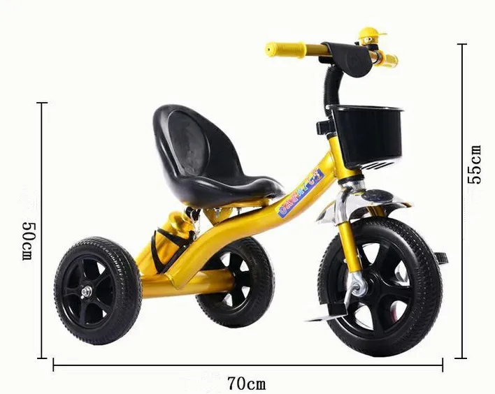 4 in 1 Tricycle Bike Hand Push Training Learning Baby Bike