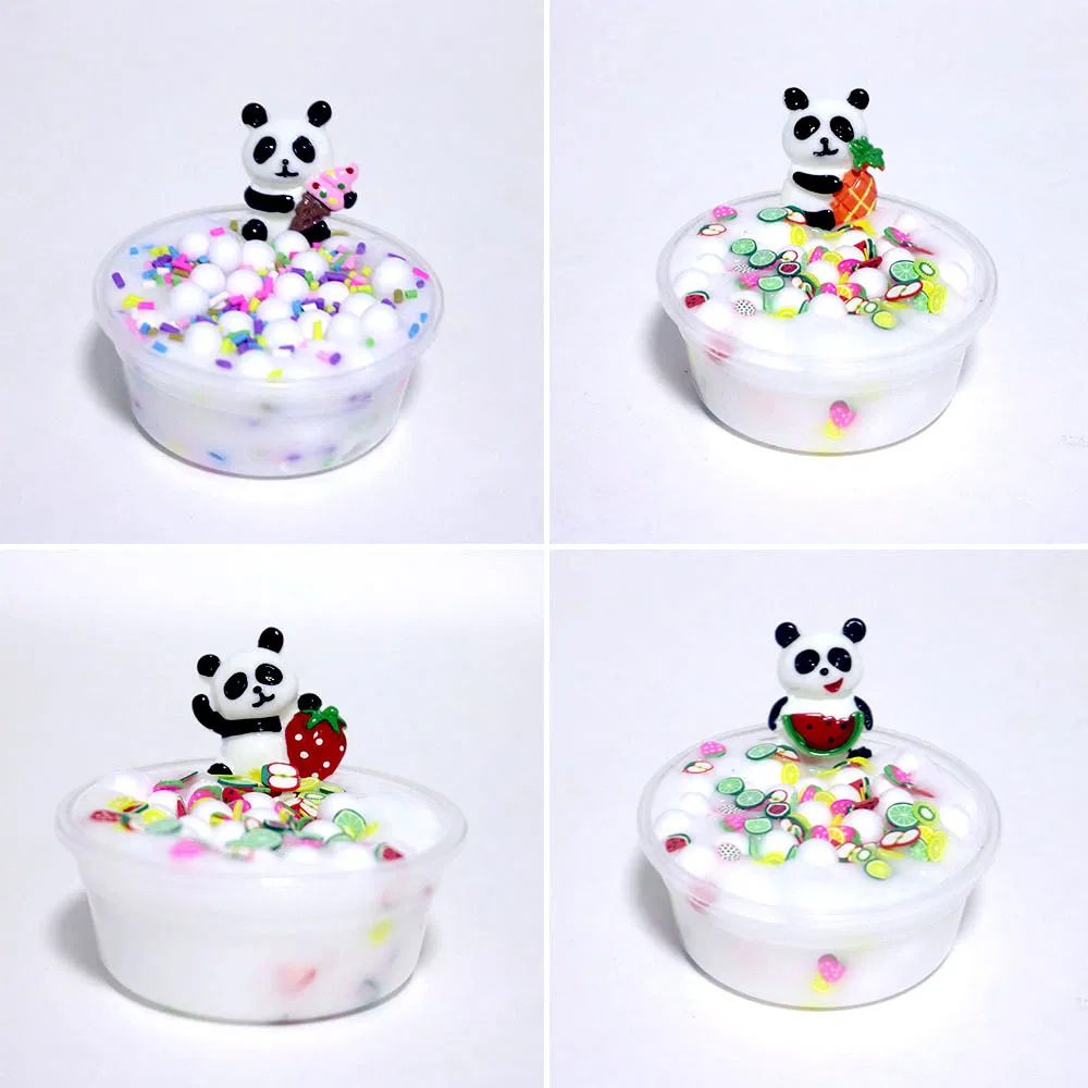 60ml Bear Ice Cream Stress Relieve Putty Kids Modeling Clay