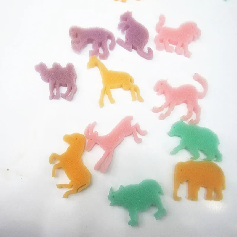 Amazing Growing Creatures Capsule Magic Soft Foam Zoo Animals Expanding Sponge Novelty Toy