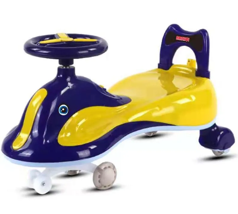 Best Selling Children Ride on Toy Baby Swing Car Pusher Kids Ride on Swing Twisting Twist Twisted Wiggle Car with Music and Light