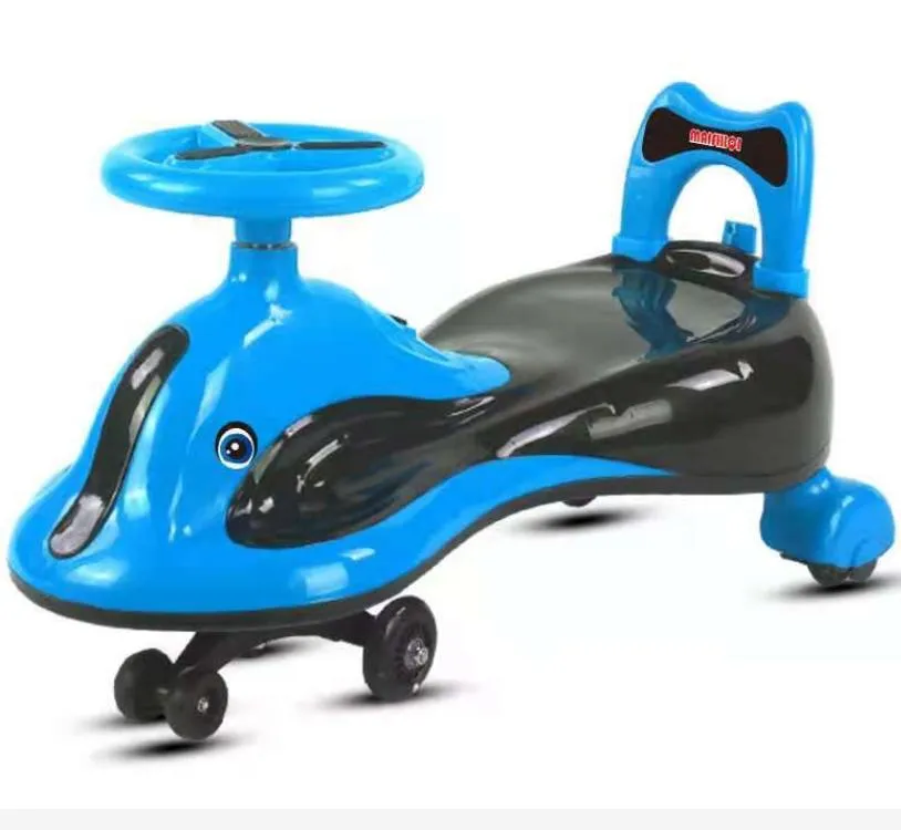 Best Selling Children Ride on Toy Baby Swing Car Pusher Kids Ride on Swing Twisting Twist Twisted Wiggle Car with Music and Light