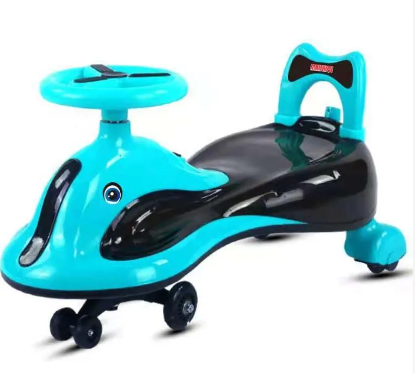 Best Selling Children Ride on Toy Baby Swing Car Pusher Kids Ride on Swing Twisting Twist Twisted Wiggle Car with Music and Light