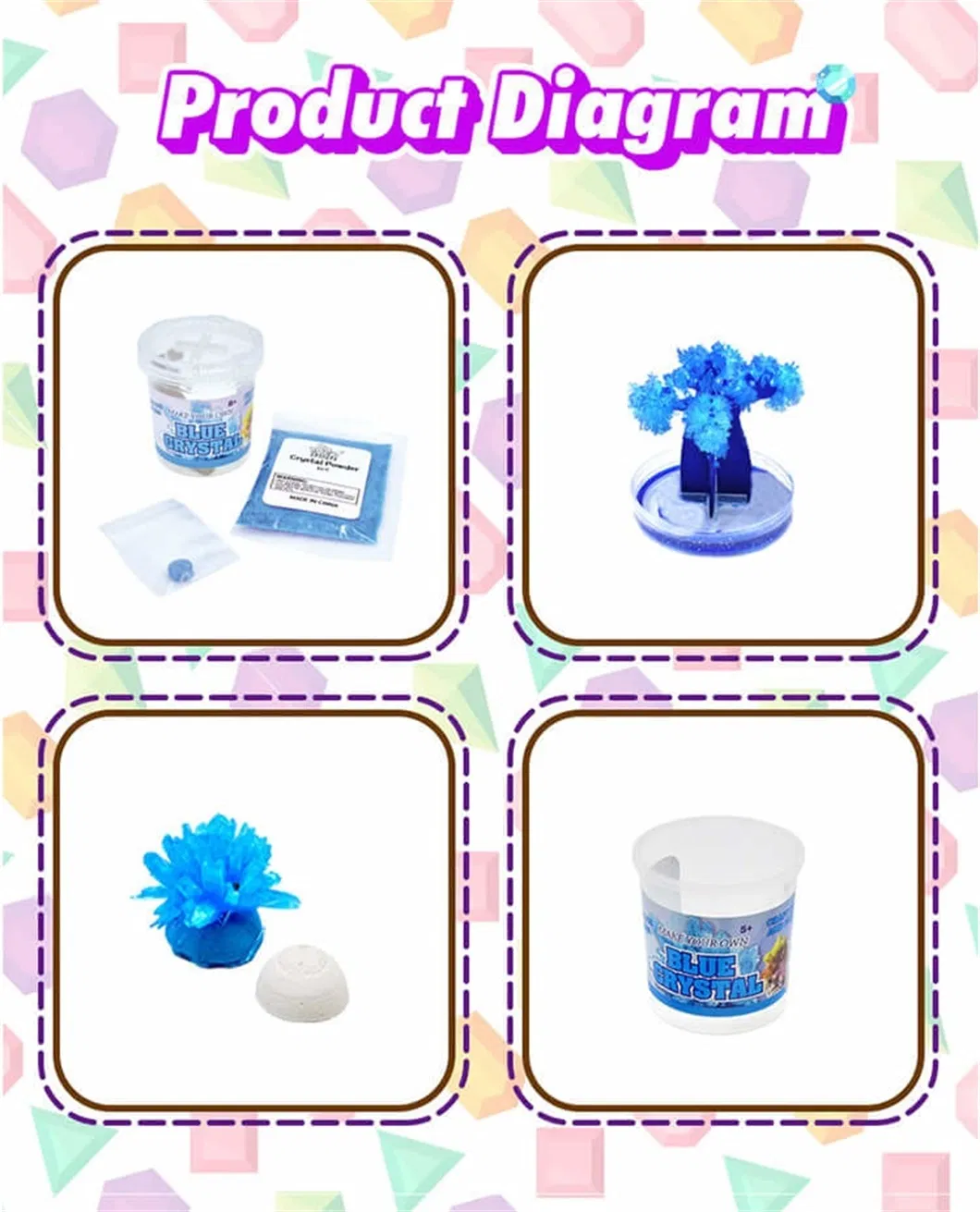 Blue Crystal Science Kit for Kids Kids Toys Online