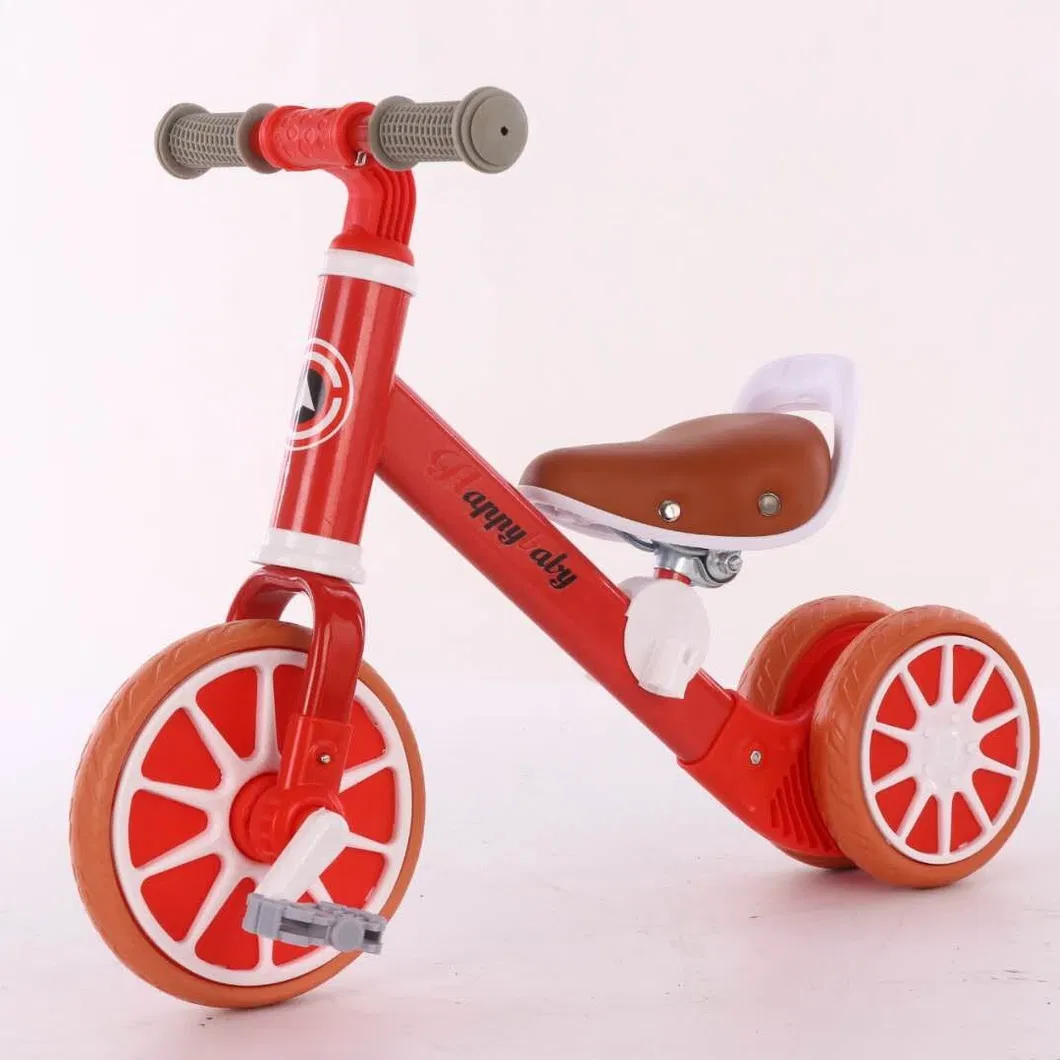 Children 12 Inch Three Wheel 2 in 1 Baby Balance Bike Kids Balance Bicycle Sliding Bicycle