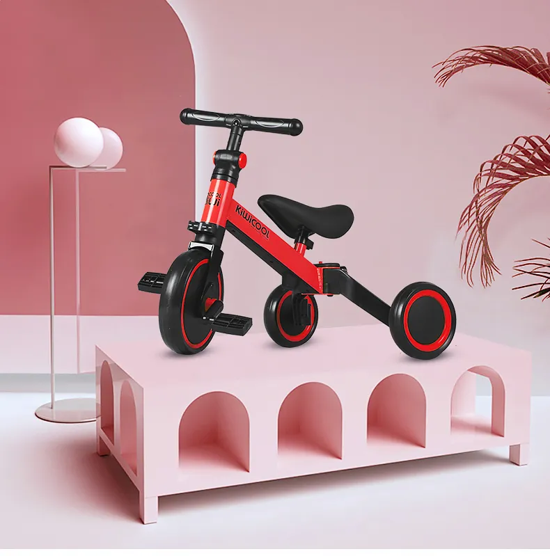 Children′ S Tricycle Bike 1-3 Years Old Baby Toddler Balance Car Three-in-One Stroller Bike3 Buyers