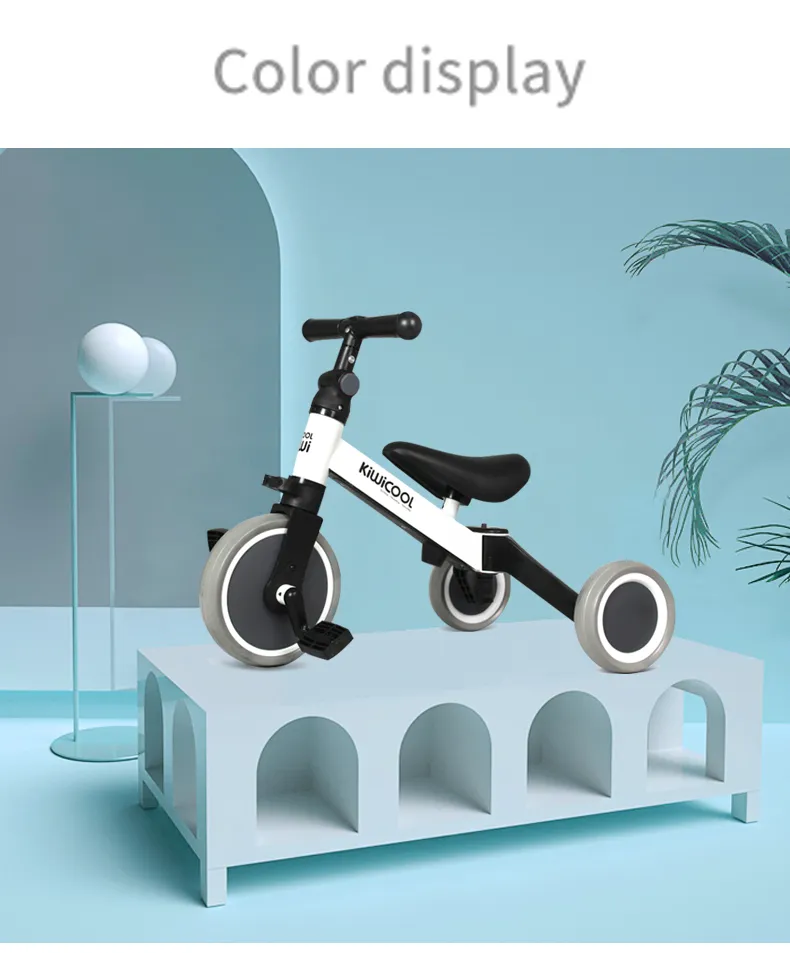 Children′ S Tricycle Bike 1-3 Years Old Baby Toddler Balance Car Three-in-One Stroller Bike3 Buyers