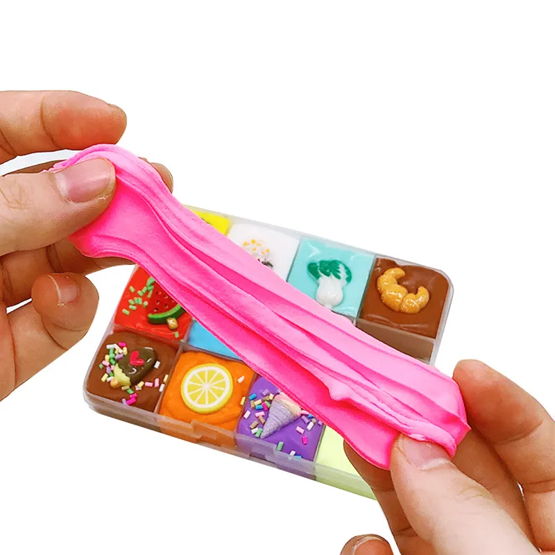 DIY Modelling Clay Slime Soft Intelligent Plasticine