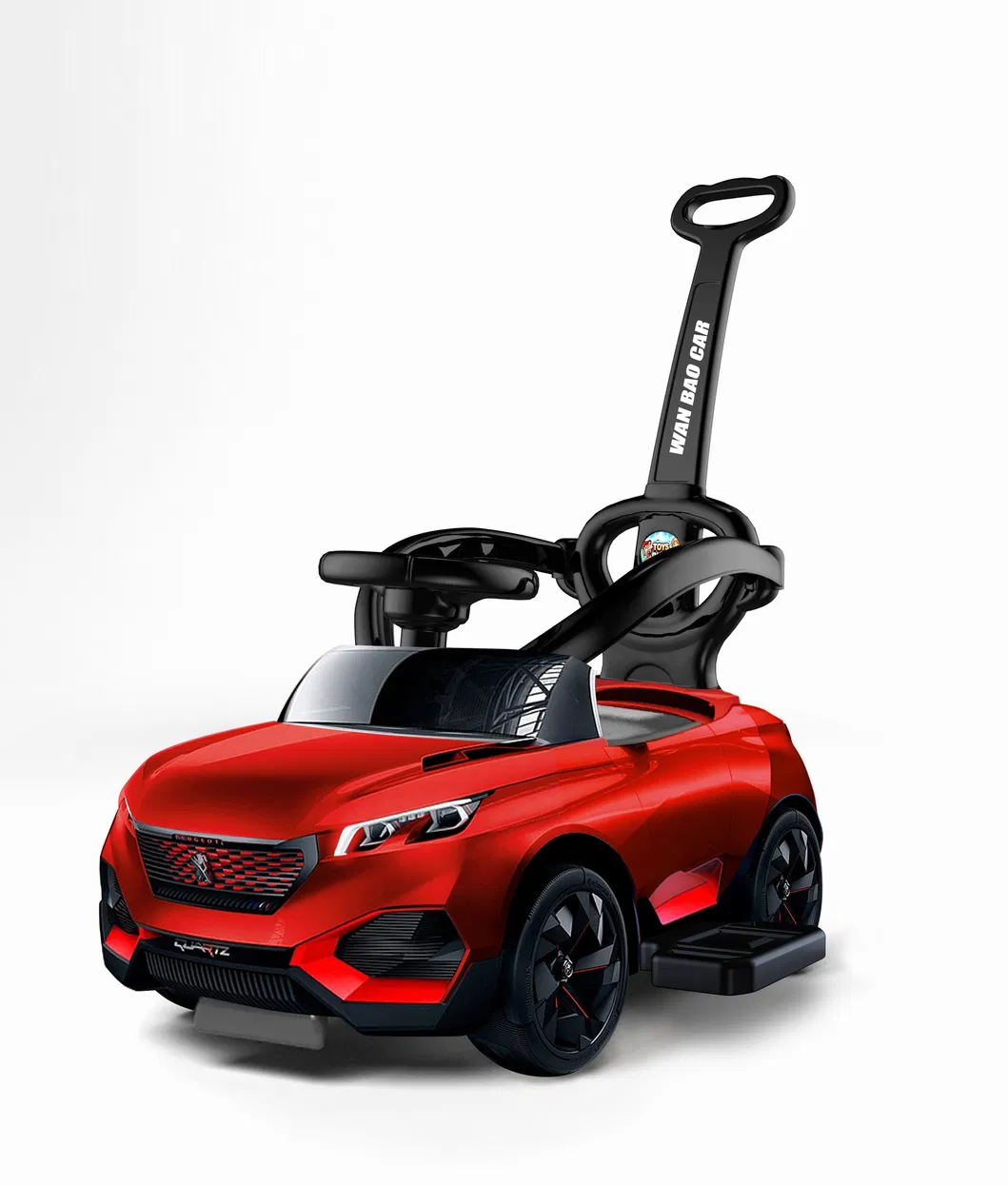 Electric Multi-Function Coasting Trolley Kids Ride on Car Children Sliding Car