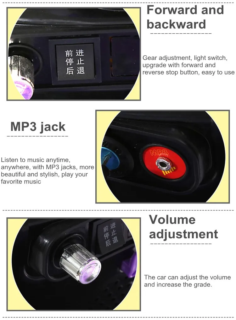 fashion Cheap Baby Ride on Toy Car Kids Electric Motorcycles