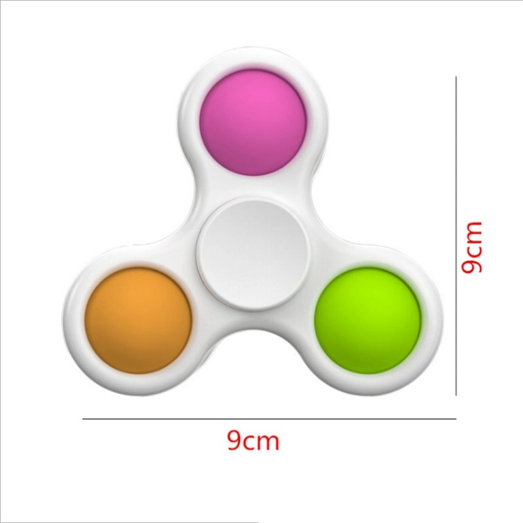 Finger Push Pop Spinner Stress Relieving Push Toy