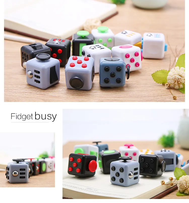 Finger Toys Relief Stress Fridget Spinner Cube Stress Fridget Toys Bundle Anti Stress Cube Toy