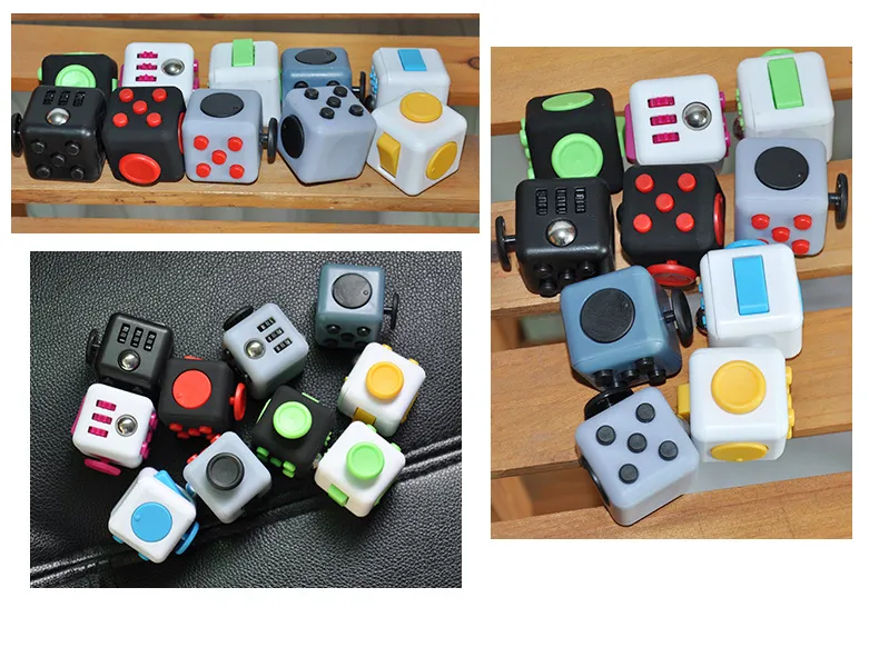 Finger Toys Relief Stress Fridget Spinner Cube Stress Fridget Toys Bundle Anti Stress Cube Toy