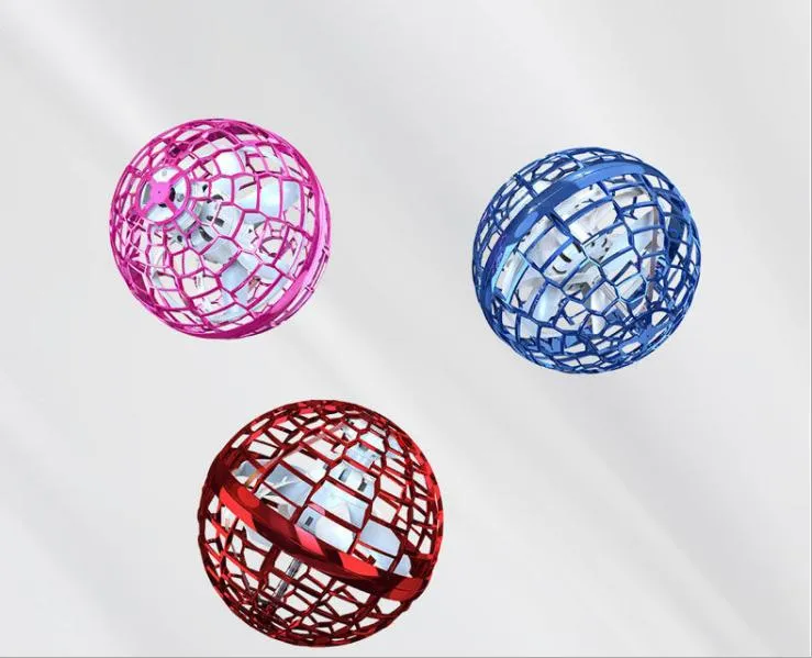 Flight Gyro Kids Toy USB Automatic Rotaing Induction Children Educational Toy UFO