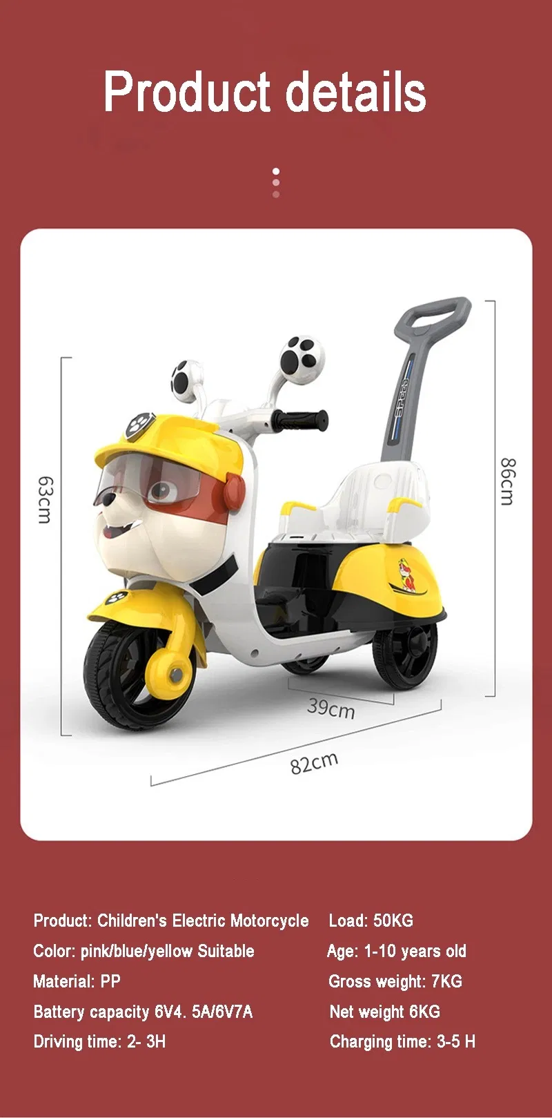 Funny Kids Drivable Mini Motorcycle Kids Electric Ride on Toy Cars for Kids to Drive