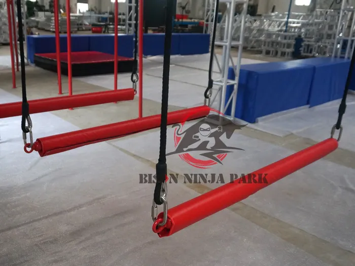 Indoor American Ninja Warrior Obstacle Course for Kids