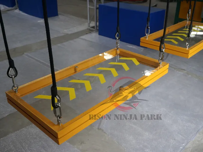 Indoor American Ninja Warrior Obstacle Course for Kids