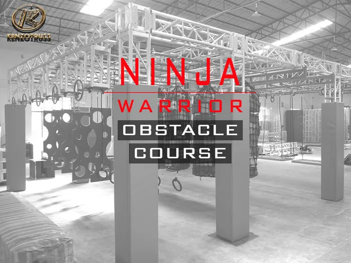 Indoor Ninja Warrior Obstacle Course for Adult