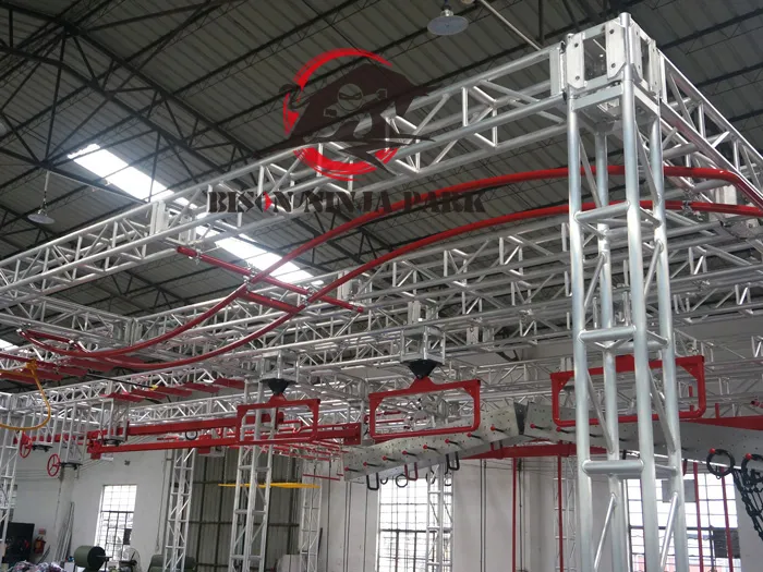 Indoor Ninja Warrior Obstacle Course for Adult