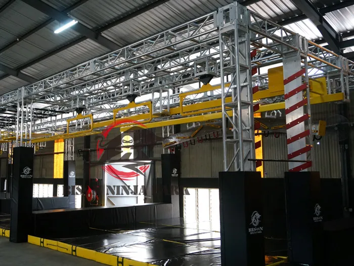 Indoor Ninja Warrior Obstacle Course for Adult