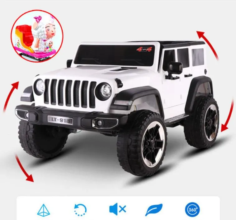 Kids 12V Rechargeable Battery Operated Toy Car Baby Ride on Car