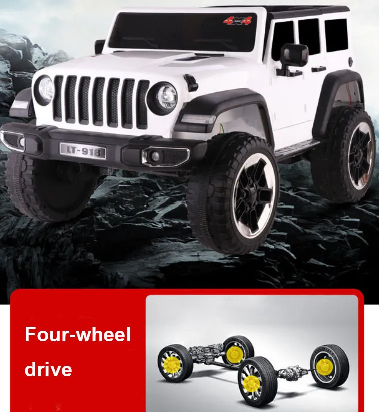 Kids 12V Rechargeable Battery Operated Toy Car Baby Ride on Car