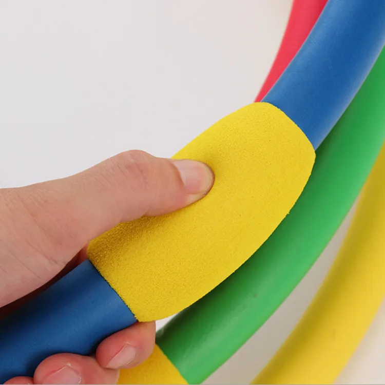 Kids Fitness Hoop Detachable Hoola Hoops Sponge Massage Hula Hoop