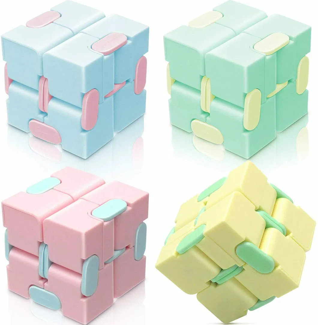 Kids Sensory Infinity Cube Fidget Toy Stress Relief Gift Game for Autism Anxiety