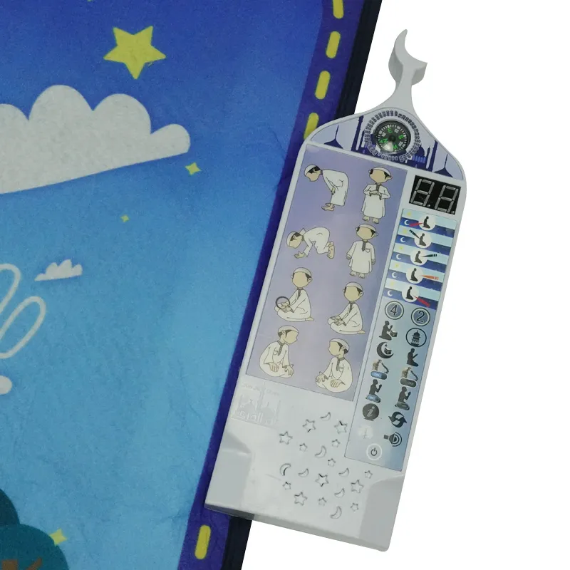 Madina Manufacturer Wholesale Multi-Functional Prayer Mat Muslim Prayer Mat Preschool Science Toys Prayer Muslim Rug
