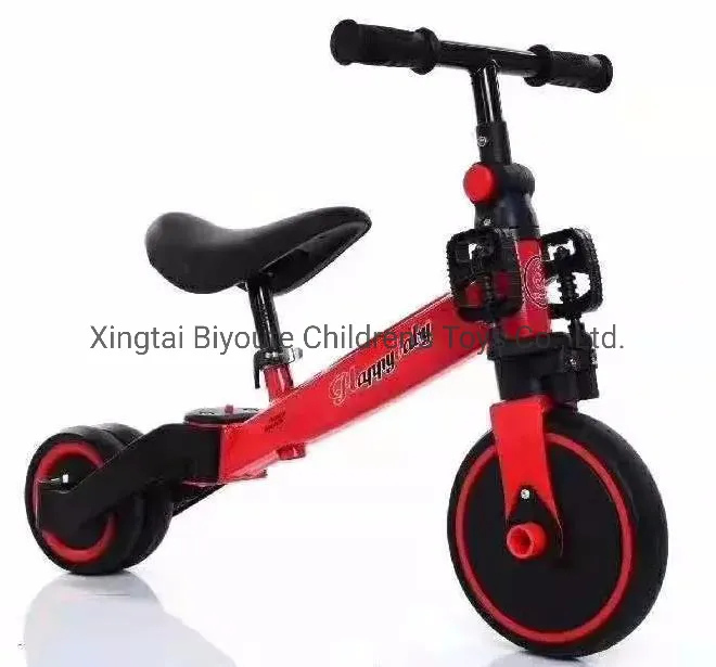 Manufacture Hot Sell 2 in 1 Baby Balance Bicycle Baby Tricycle with Pedal Kids Tricycle