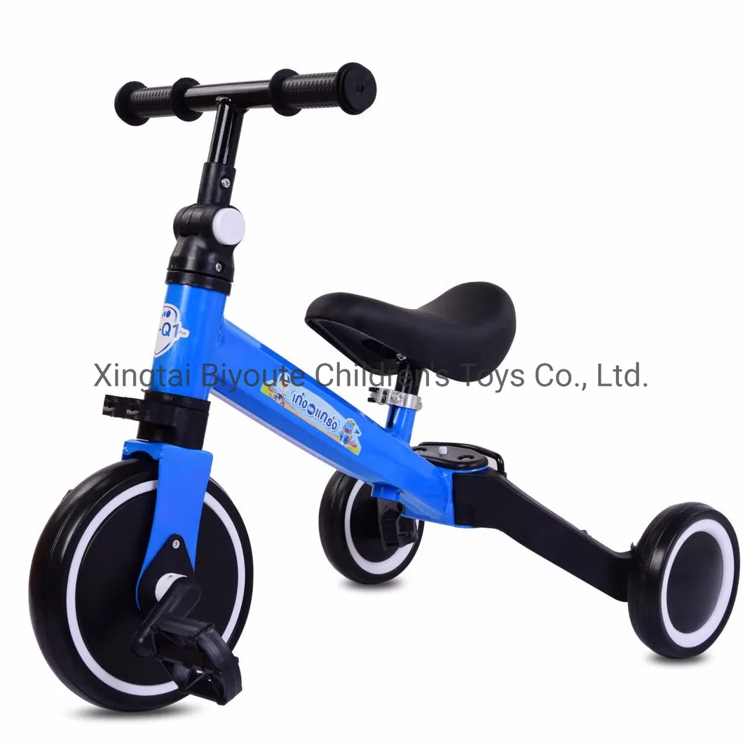 Manufacture Hot Sell 2 in 1 Baby Balance Bicycle Baby Tricycle with Pedal Kids Tricycle