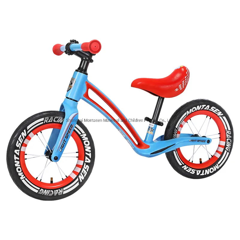 Montasen Updated M-F805-S 12' Single Speed Magnesium Kids Balance Bike