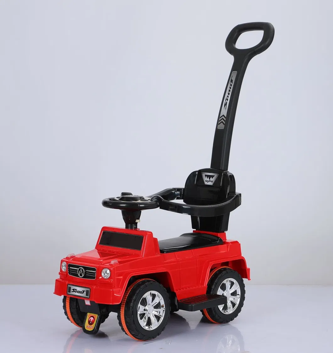 Multi-Function Coasting Trolley Kids Ride on Car Baby Walker with Light and Music