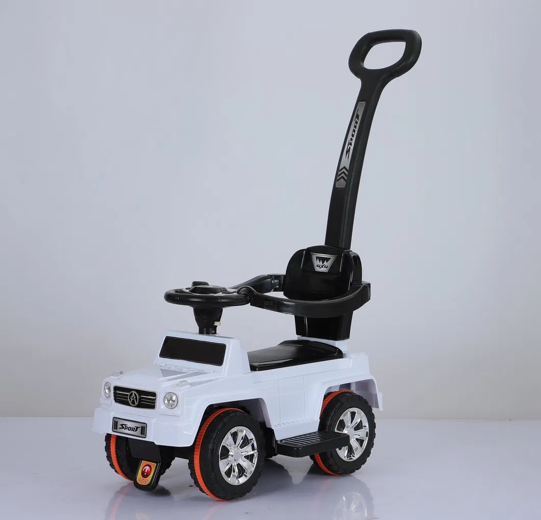 Multi-Function Coasting Trolley Kids Ride on Car Baby Walker with Light and Music