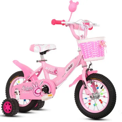 New Children's Bicycle Flashing Auxiliary Wheel Factory Direct Supply for Boys and Girls 12-20 Inch Stroller Wholesale