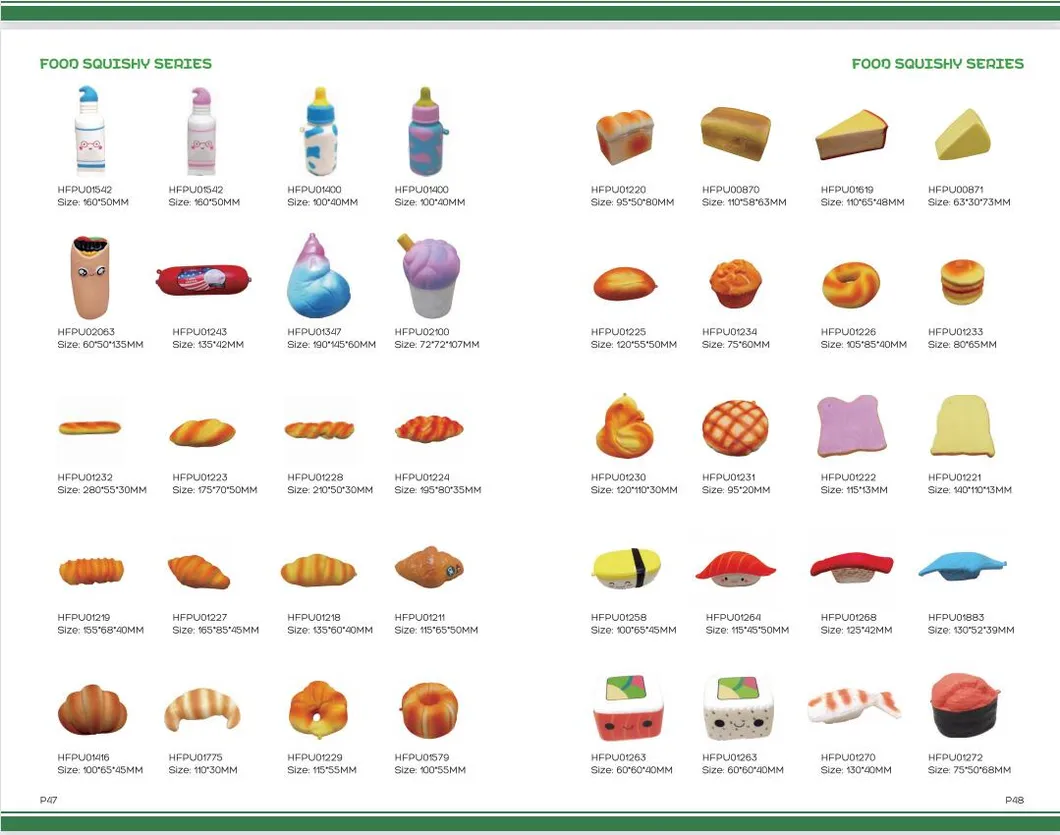 New Product 2021 Hamburger Cat Slow Rising PU Squishy Kids Children Toys Customizable Promotional