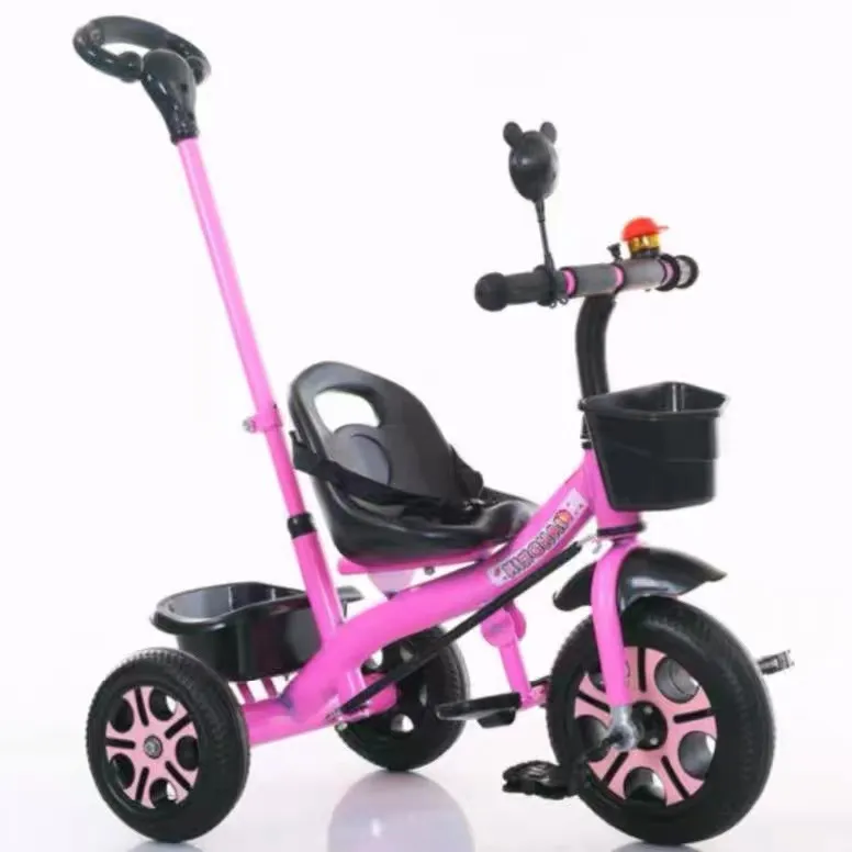New Type Cheap Baby Tricycle Scooter Toy Car Imitation Inflatable Tricycle Suitable for 1 to 6 Years Old Children