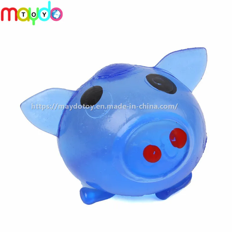 Novelty Squishy Pig Venting Splat Ball Kid Funny Toys