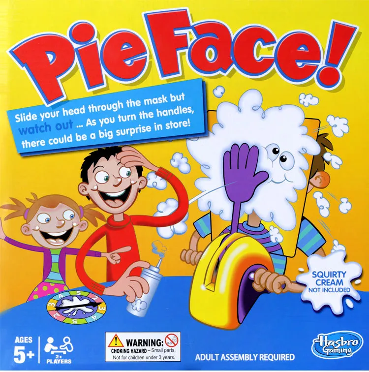 Pie Face Toy New Novelty Toy