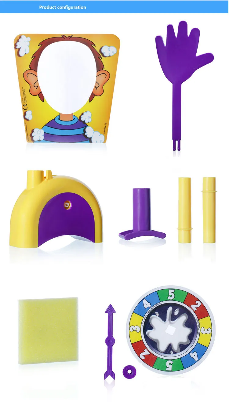 Pie Face Toy New Novelty Toy