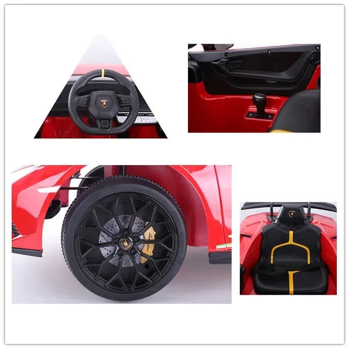 Pink Lamborghini Huracan battery Operated Children Car Above 3 Ages