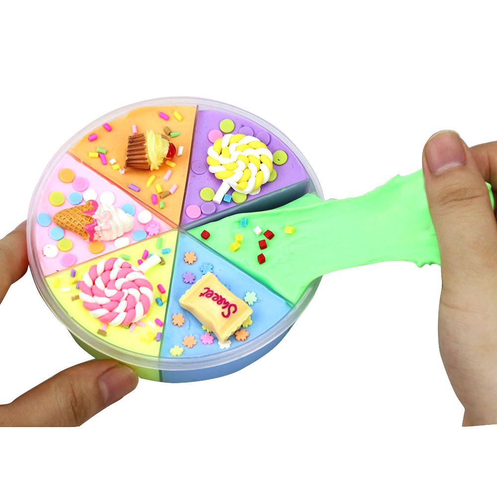 Puff Slime Plastic Clay Light Clay Colorful Modeling Polymer Clay