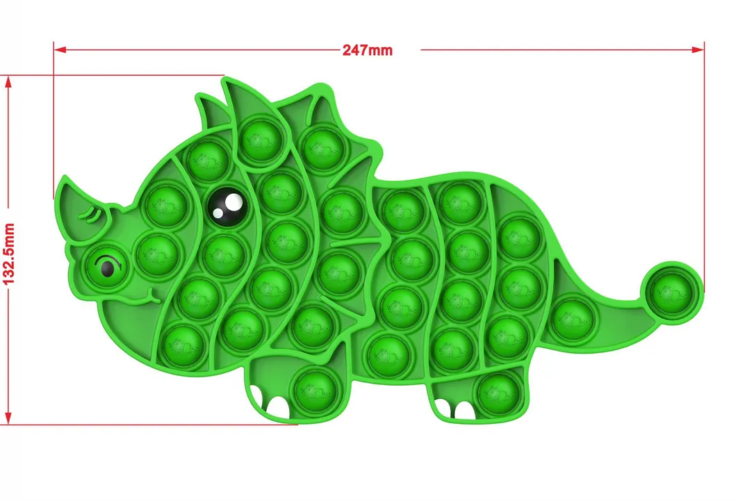 Push Pop Pop Bubble Squeeze Sensory Fidget Toy