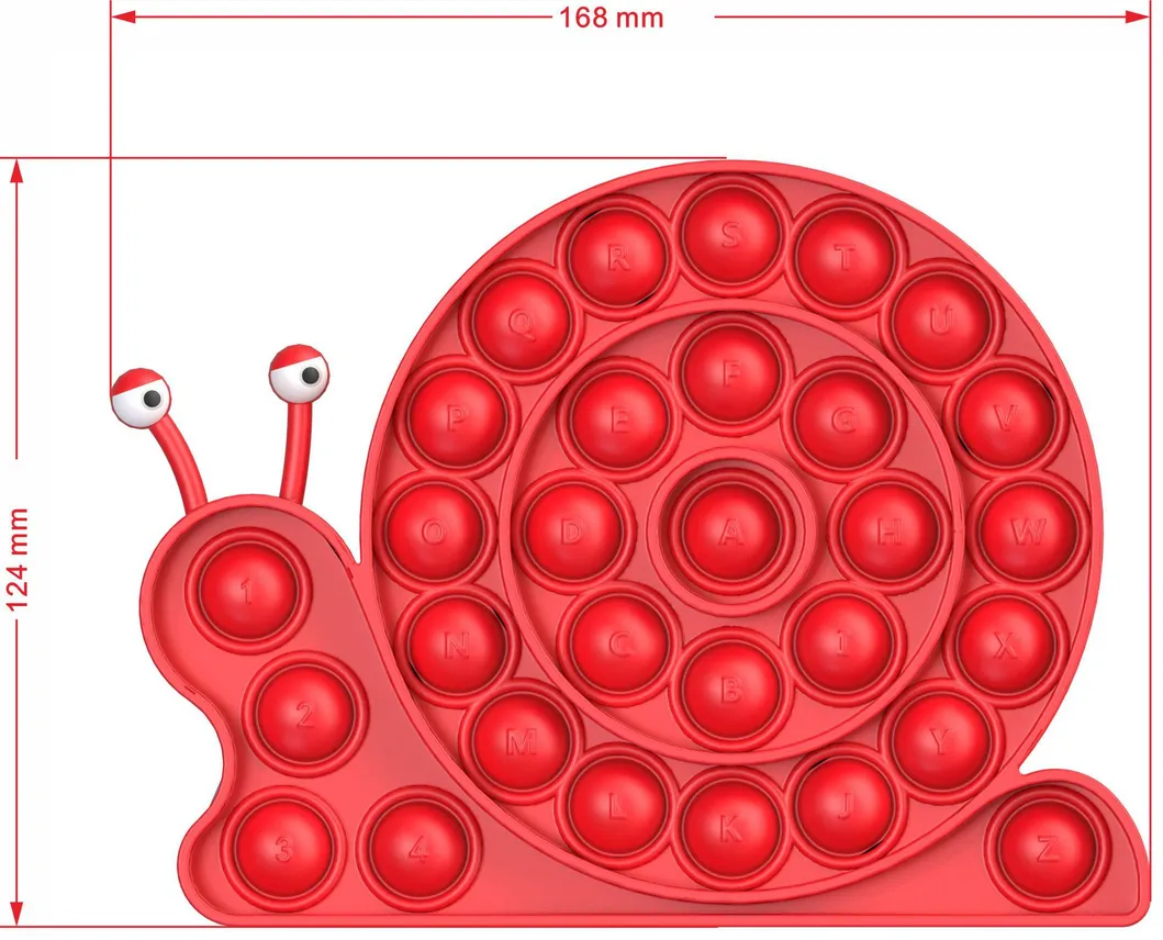Push Pop Pop Bubble Squeeze Sensory Fidget Toy