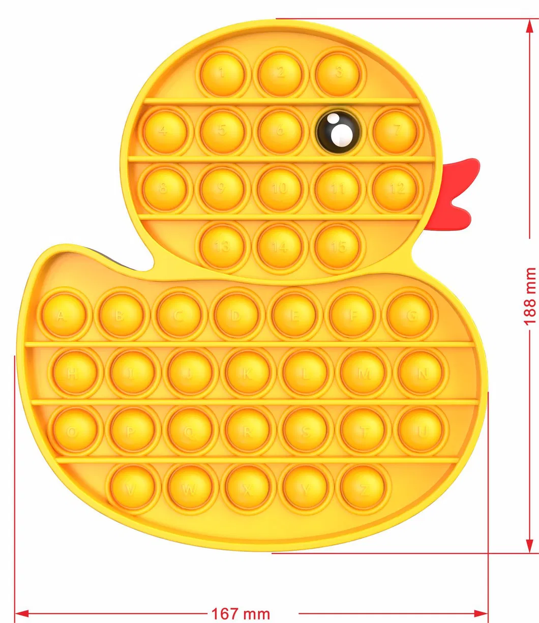 Push Pop Pop Bubble Squeeze Sensory Fidget Toy